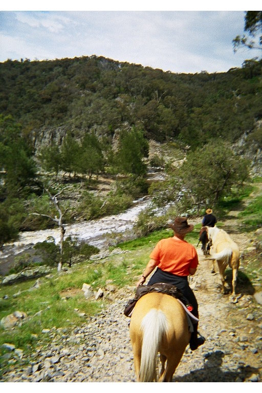 Approaching a river crossing